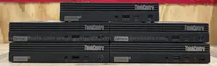 Lot of 5 Computers: Lenovo i7 (Gen10-11) ThinkCentre Mini (Hard Drives Removed) (415-29)