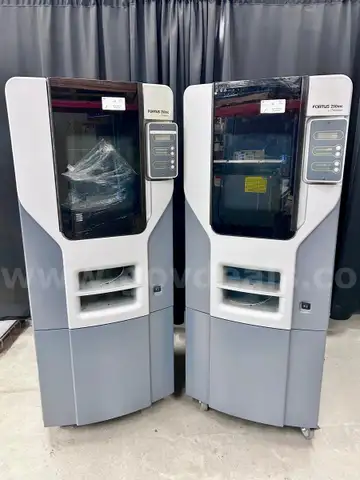 Lot of (2) 3D Printers: Stratsys Fortus 250mc - For Parts or Repair (417-17)