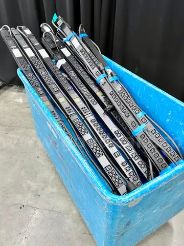 Lot of 9 APC Rack PDUs, Mixed Models (417-38)