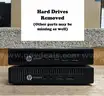 Lot of 17 Computers: HP EliteDesk 800 G1/G2 Mini (Hard Drives Removed) (418-12)