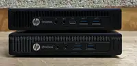 Lot of 17 Computers: HP EliteDesk 800 G1/G2 Mini (Hard Drives Removed) (418-12)