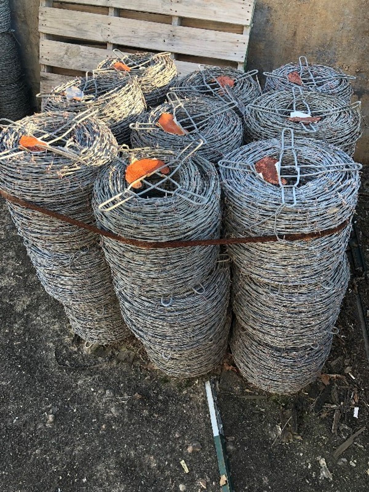 2 Pallets of Barbed Wire | GovDeals