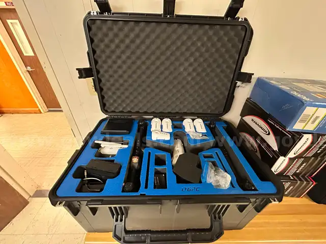 Drone, H/P Printer, Monitors,