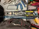 Multi meters, used tools and tool bags