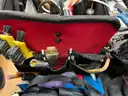 Multi meters, used tools and tool bags
