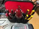 Multi meters, used tools and tool bags