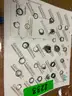 Assorted rings different styles and sizes