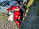 Red/Black Express motorbike