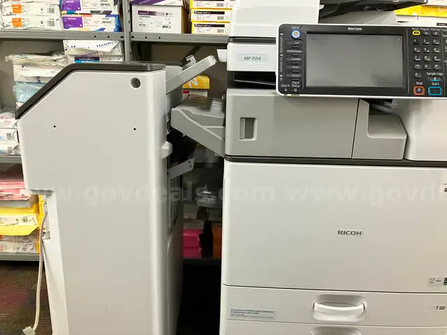 Ricoh MP3554 black and white multifunctional printer