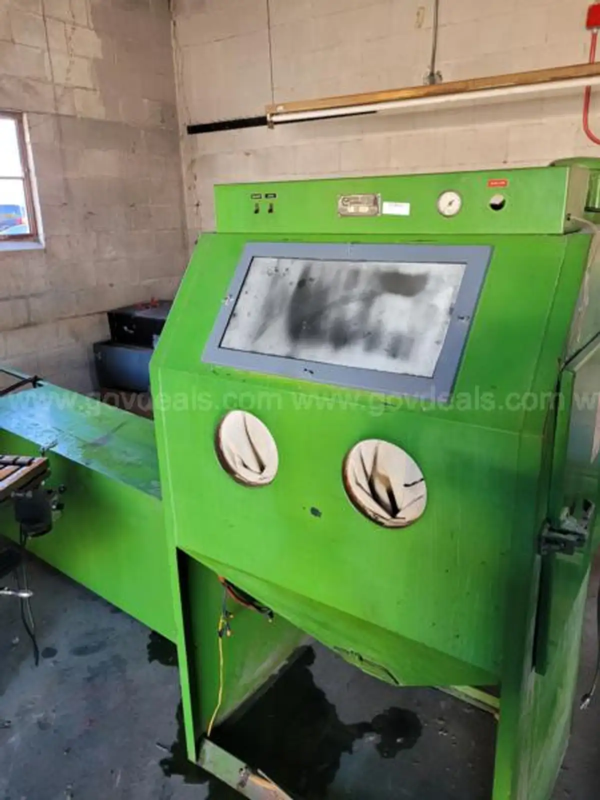 Empire Abrasive Equipment Corp. Sandblaster GovDeals