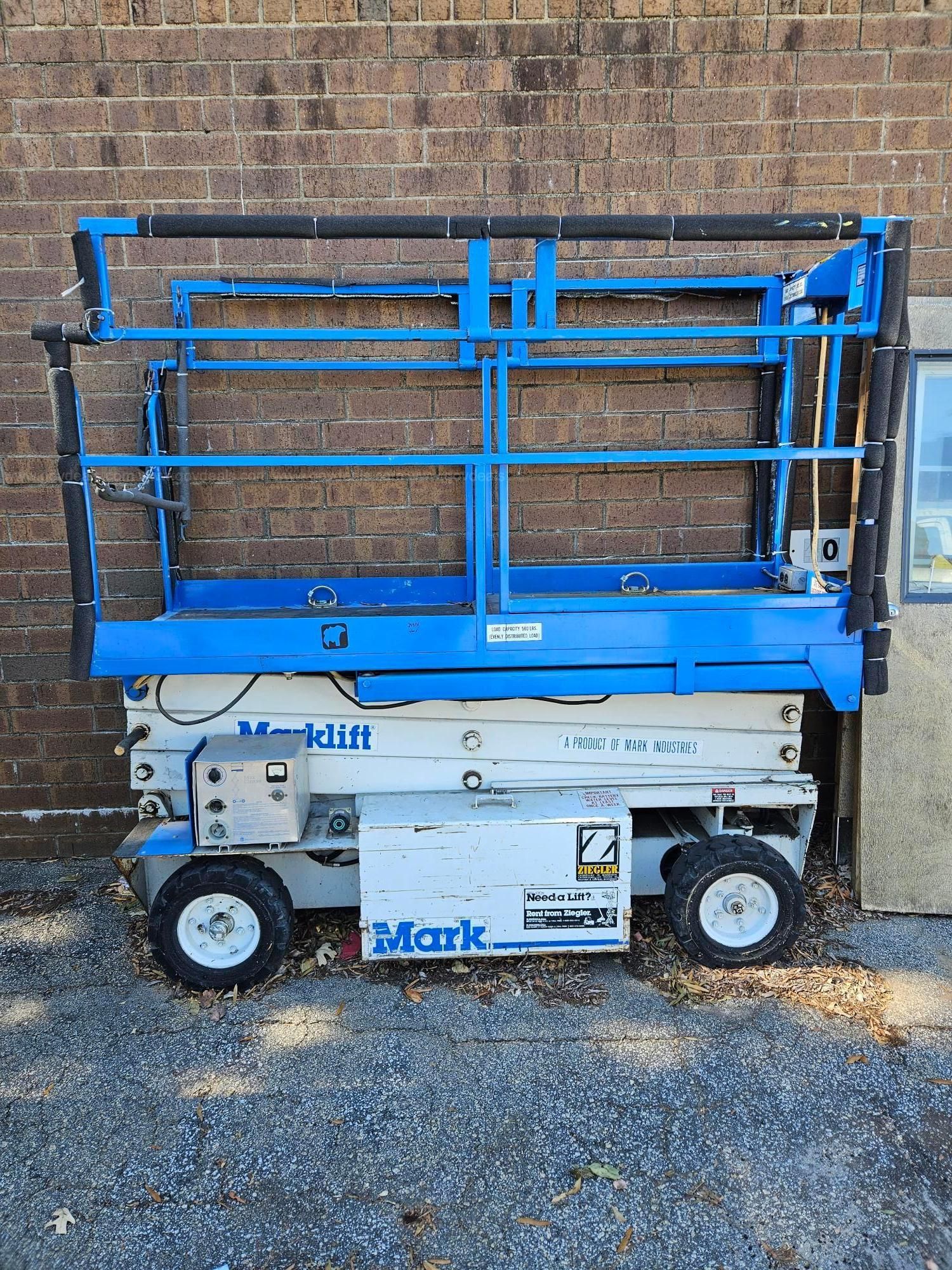 【貴重】榮製機 カーバイドランプ JLS-7000 真鍮製 J・FIELD 1989 Marklift J19EP Scissor Lift | GovDeals