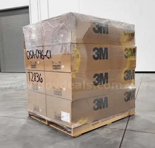 (82-Pallets) New/Unused, 3M N95 Masks, Model 9205+ (Total Cases: 1,312; Total N95 Masks: 577,280)
