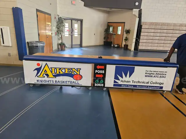 12 Foot Free Standing Score Board Table