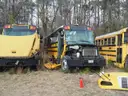 Lot of Junk/Scrap School Buses (56 Total)