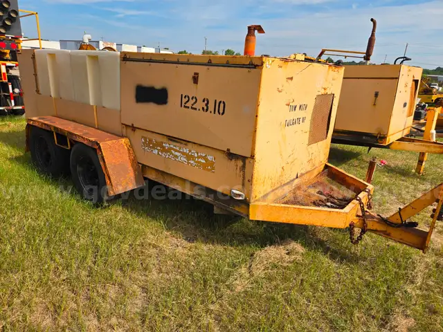 SRECO TRAILER MOUNTED PIPE CLEANER
