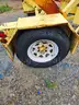 Yellow Dumpster Trailer