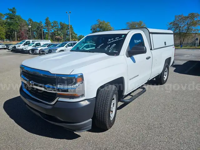 2016 Chevrolet Silverado 1500 Work Truck Short Box 4WD 2-DR, 4.3L V6
