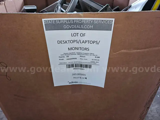 LOT OF DESKTOPS/LAPTOPS/MONITORS