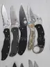 Lot of Spyderco Knives  (Approx 75)