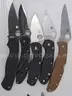 Lot of Spyderco Knives  (Approx 75)