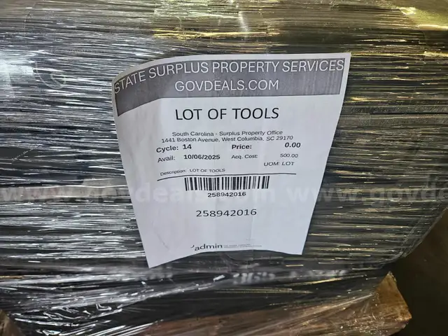 LOT OF TOOLS (1 Pallet)