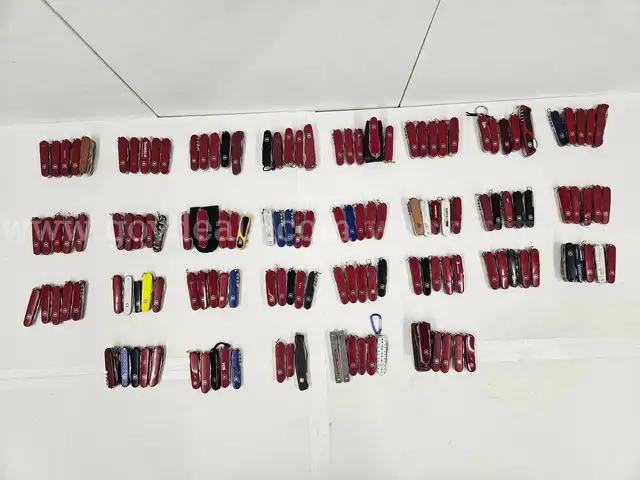 Lot of Large Swiss Army Knives (Approx 143)