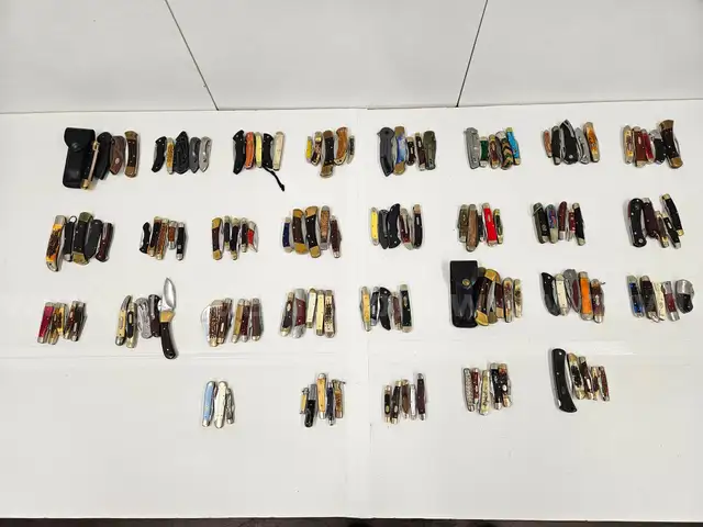 Lot of Buck Knives (Approx 142)