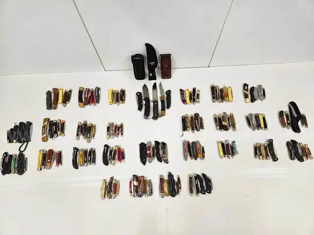 Lot of Buck Knives (Approx 140)