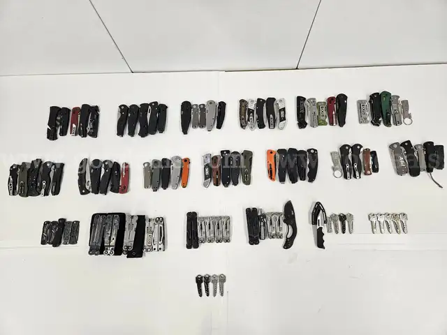 Lot of SOG Knives and Multi Tools (Approx 99)