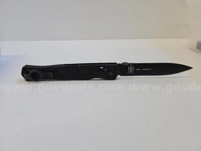 Benchmade SOCP Tactical Folder AXIS Lock Knife