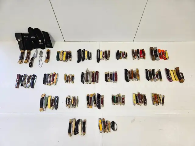 Lot of Buck Knives (Approx 115)