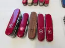 Lot of Large Swiss Knives (Approx 76)
