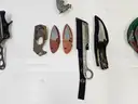 Lot of Misc. Straight Edge and Folding Knives (Approx 122)