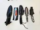 Lot of Misc. Straight Edge and Folding Knives (Approx 122)