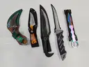 Lot of Misc. Straight Edge and Folding Knives (Approx 122)