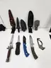 Lot of Misc. Straight Edge and Folding Knives (Approx 122)