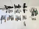 Lot of Misc. Straight Edge and Folding Knives (Approx 122)