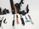 Lot of Misc. Straight Edge and Folding Knives (Approx 122)