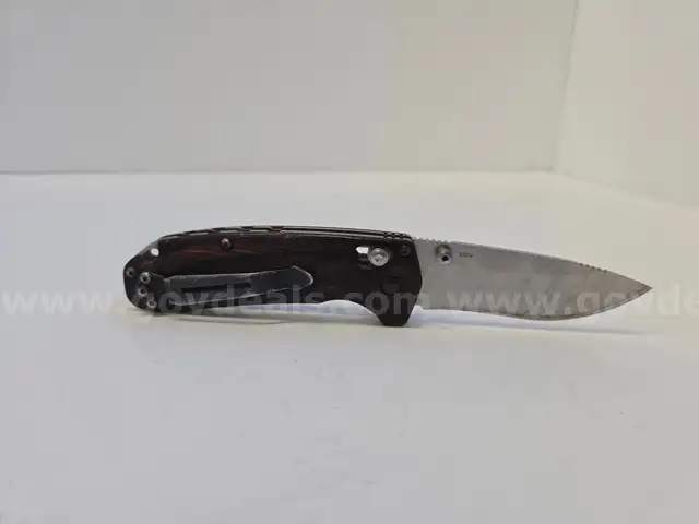 Benchmade North Fork AXIS Lock Knife Wood 15031