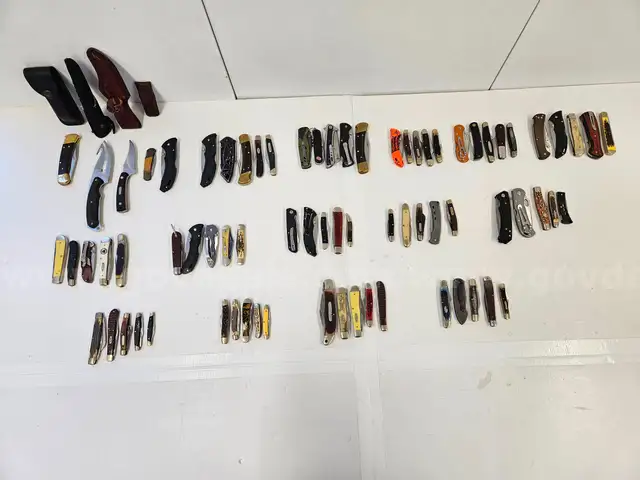 Lot of Buck, Case, and Misc. Knives (Approx 75)