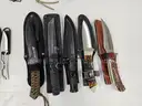 Lot of Misc. Straight Edge and Folding Knives (Approx 63)