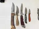 Lot of Misc. Straight Edge and Folding Knives (Approx 63)