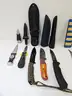Lot of Misc. Straight Edge and Folding Knives (Approx 73)