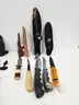 Lot of Misc. Straight Edge and Folding Knives (Approx 73)