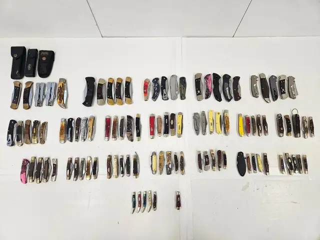 Lot of Buck, Case, Old Timer Knives and Multi-Tools (Approx 101)