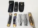 Lot of Buck, Case, Old Timer Knives and Multi-Tools (Approx 101)