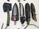 Lot of Straight Edge Knives (Approx 47)