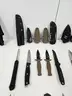 Lot of Straight Edge Knives (Approx 47)
