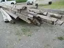 Lot of Barn Logs and Beams