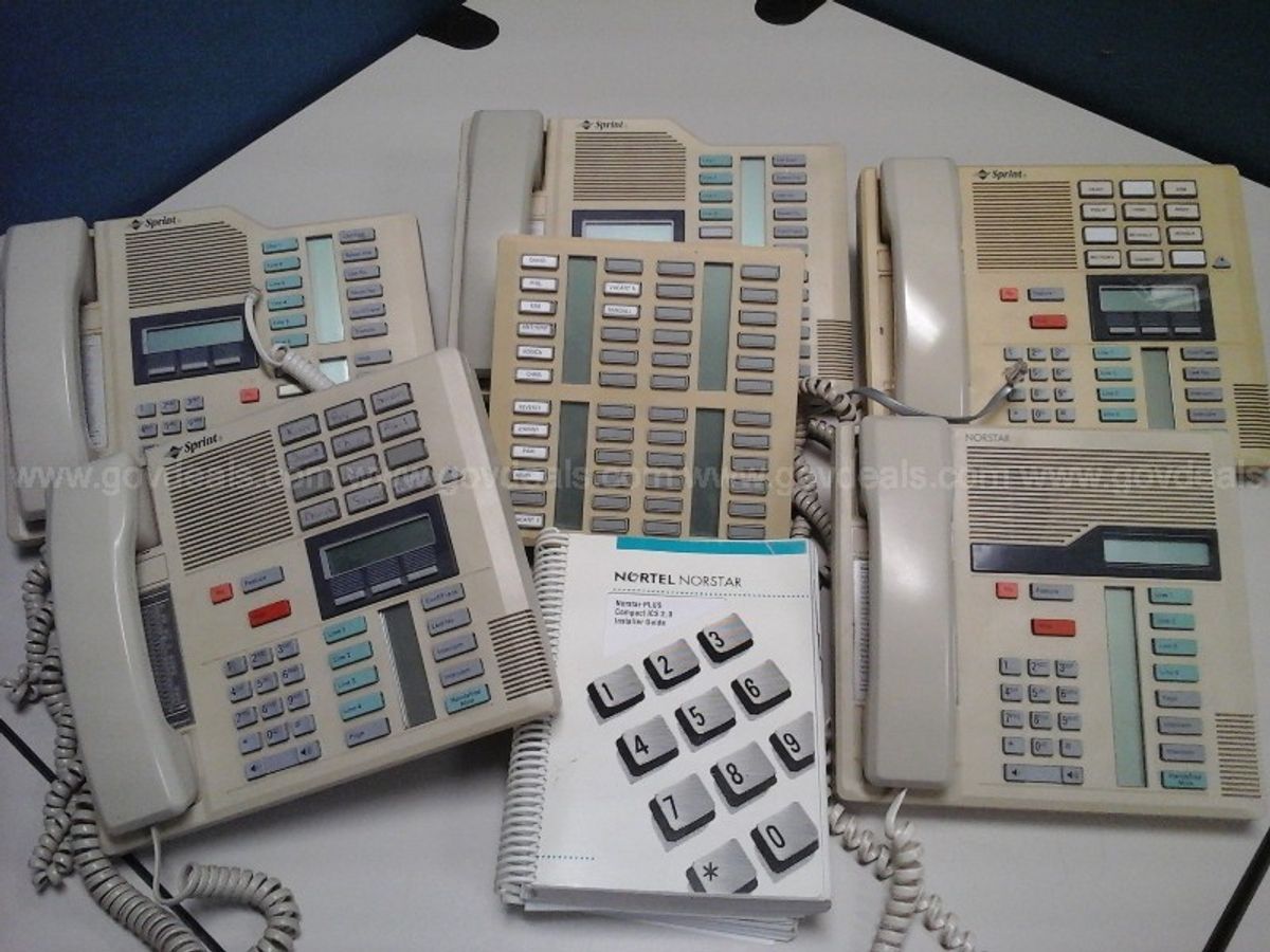 Nortel Telephone System Govdeals